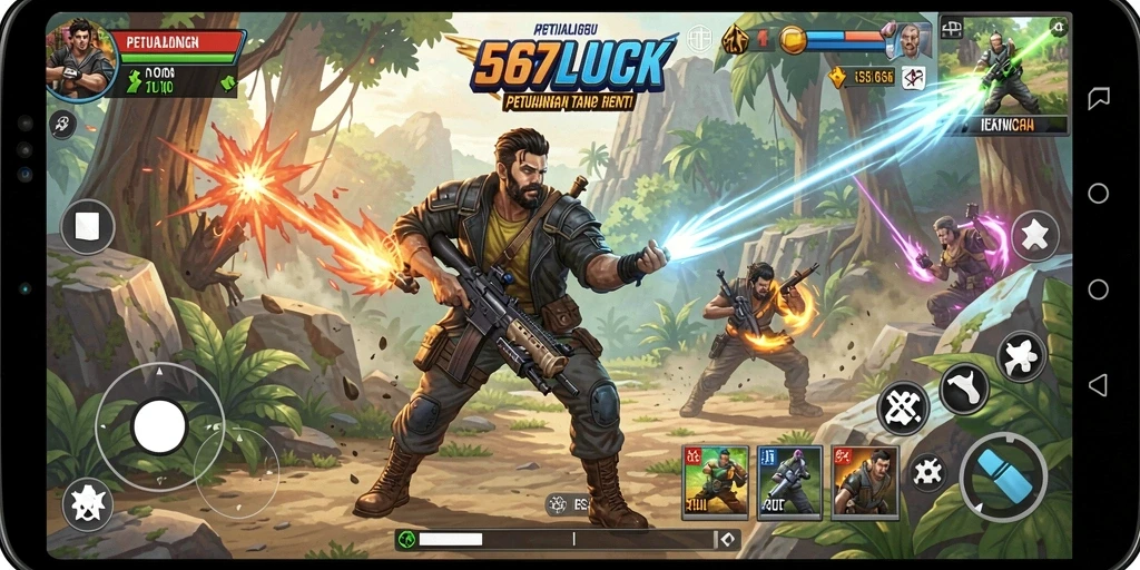 Tampilan gameplay seru dan mendebarkan di 567LUCK.
