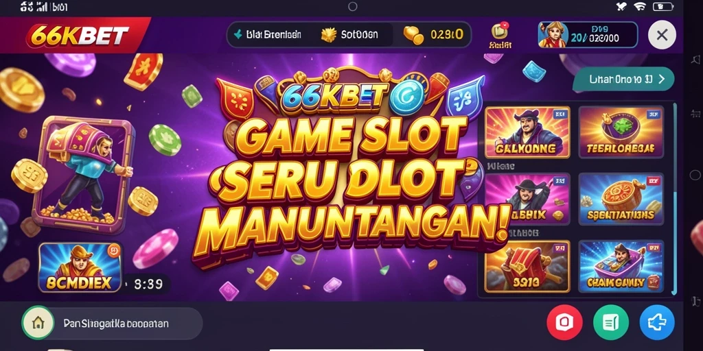 Tampilan gameplay Slot yang menarik di 66KBET
