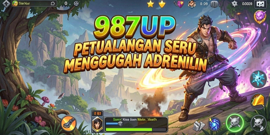 Gameplay seru dalam petualangan menegangkan di 987UP.
