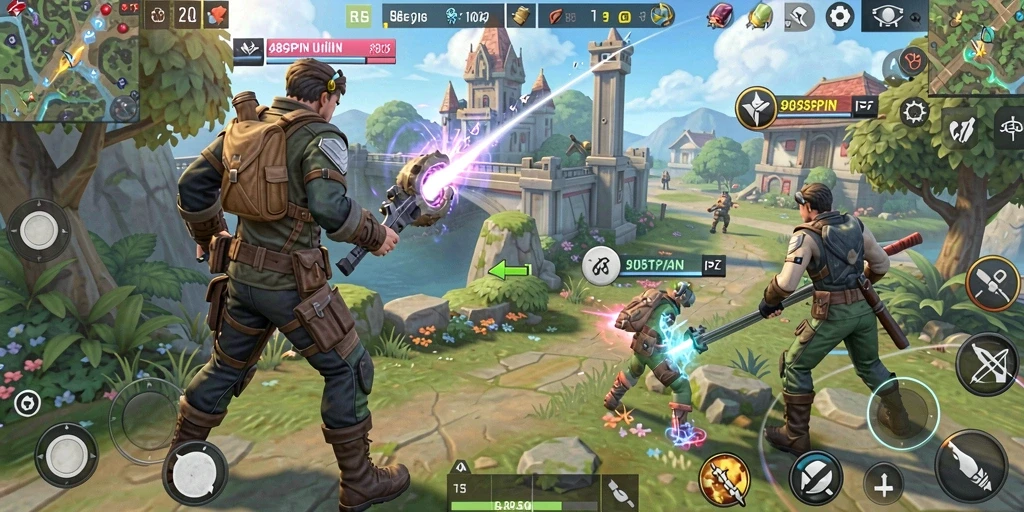 Screenshot utama 98SPIN menunjukkan antarmuka pengguna aplikasi Utility.