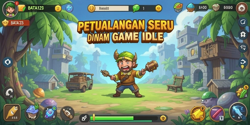 Tampilan menarik dari gameplay BATA123 yang menenangkan.