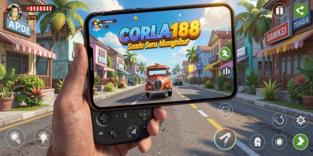 Tangkapan layar menampilkan gameplay seru dari CORLA188.