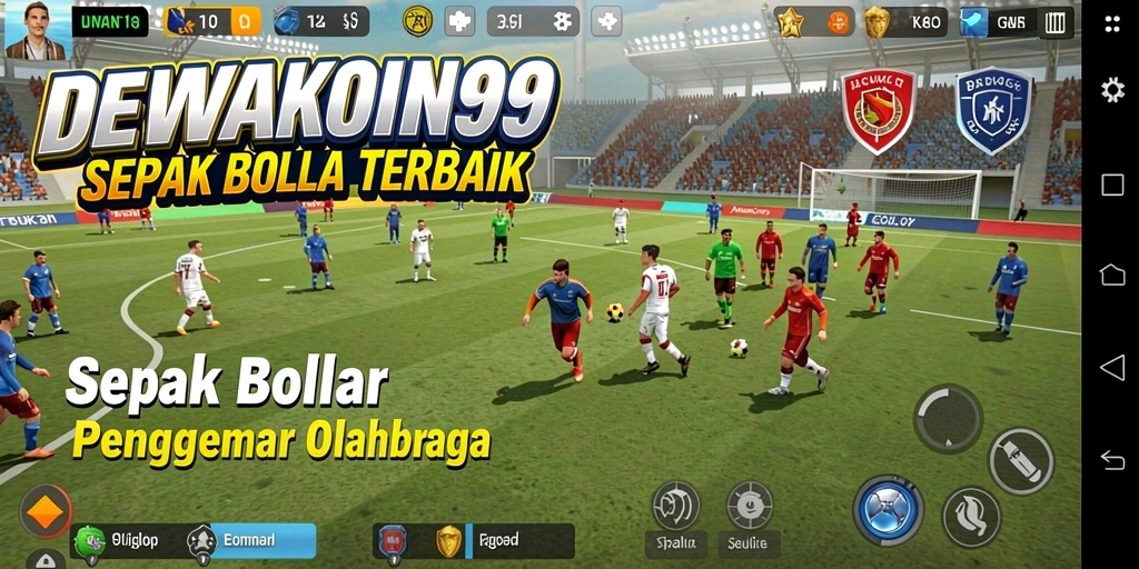 Tampilan gameplay DEWAKOIN99 yang menegangkan dan seru.