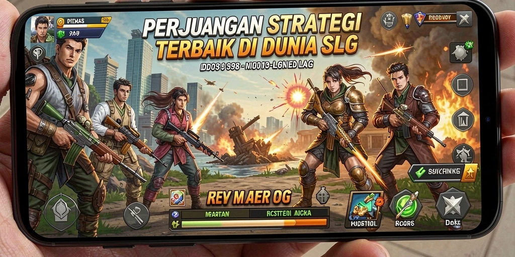 Tampilan gameplay mendebarkan dalam ID098 yang penuh strategi.