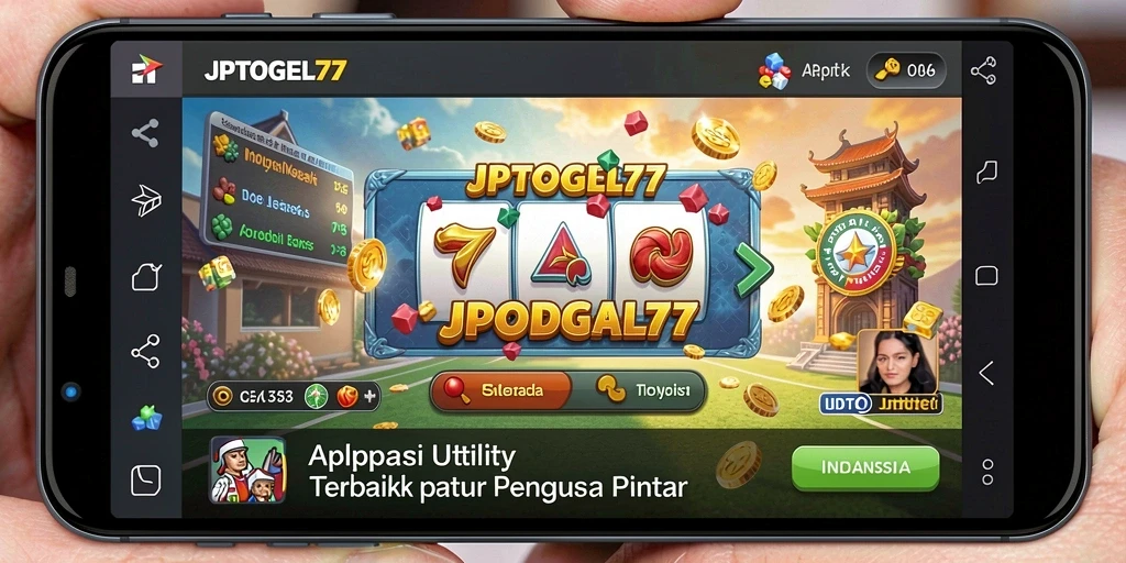 Tampilan antarmuka JPTOGEL77 yang intuitif dan menarik.