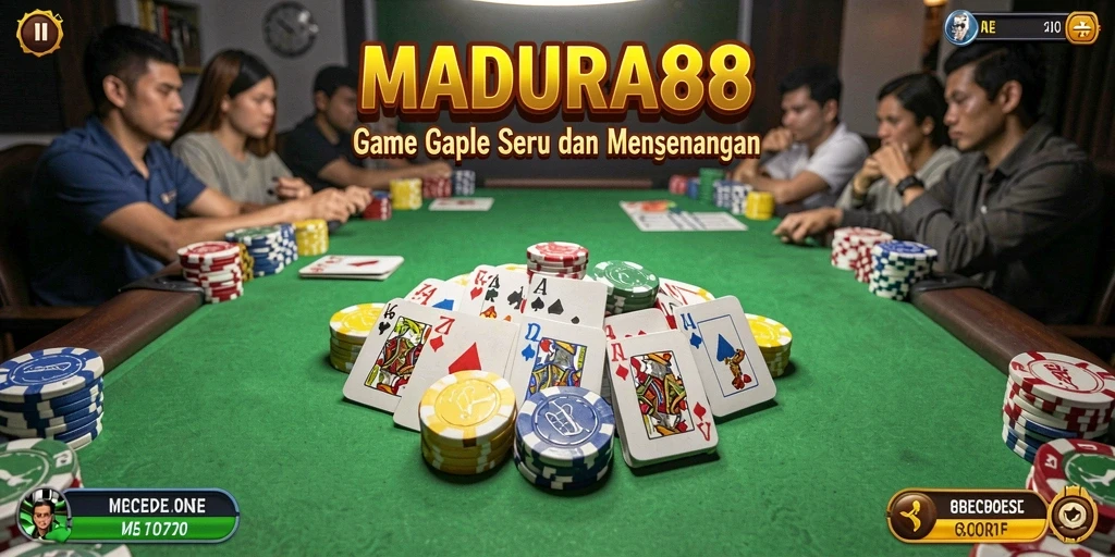 Tampilan gameplay seru dari MADURA88 dengan interaksi pemain yang aktif.