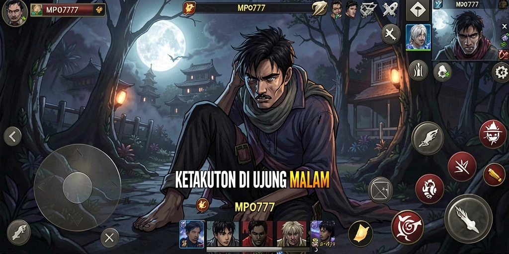 Gameplay MPO777 yang menegangkan dengan suasana horror yang mencekam.