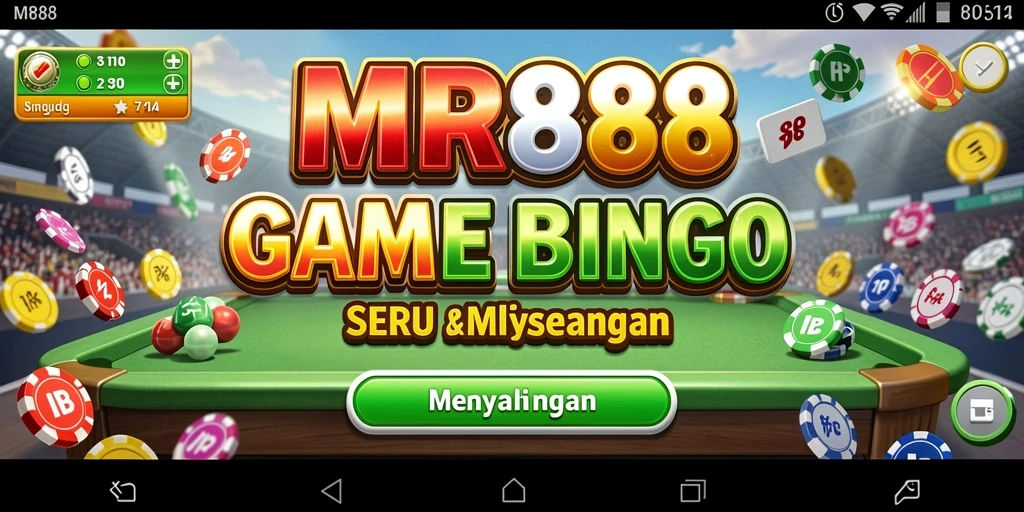 Tampilan gameplay seru dan interaktif di MR888.