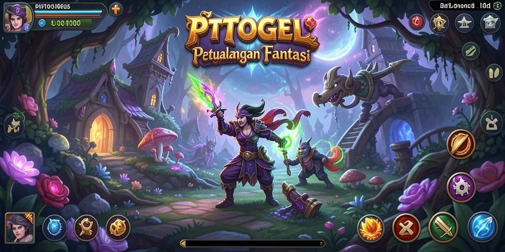 Screenshot gameplay yang menunjukkan aksi seru dalam PTTOGEL.