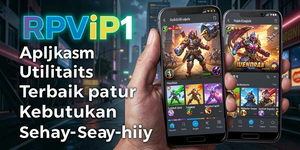 Screenshot RPVIP1 yang menampilkan antarmuka aplikasi Utility.