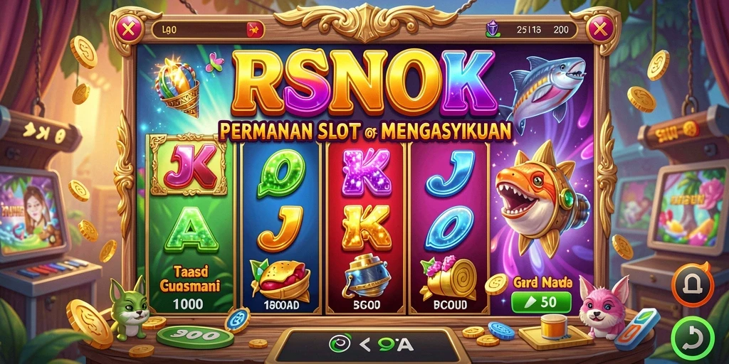Screenshot RSNOK menampilkan aksi seru dalam permainan Slot.