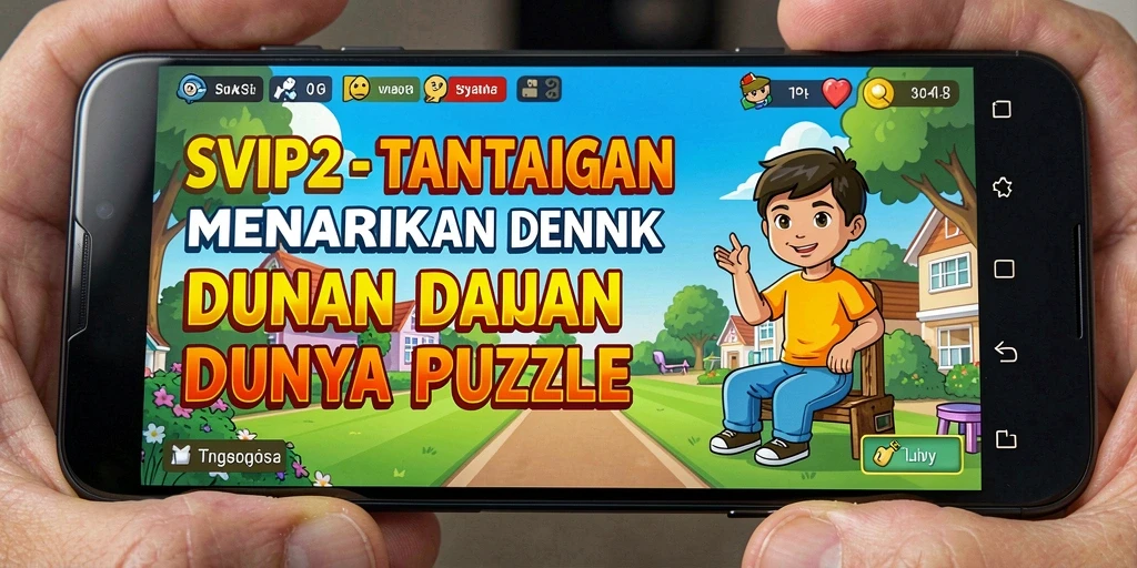 Screenshot menampilkan gameplay menarik dari SVIP2 dengan teka-teki yang menantang.